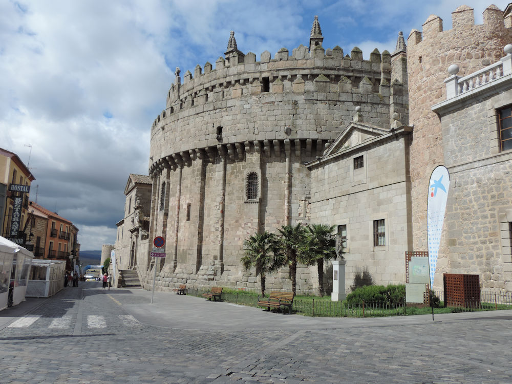 Ábside de la catedral de Ávila, España