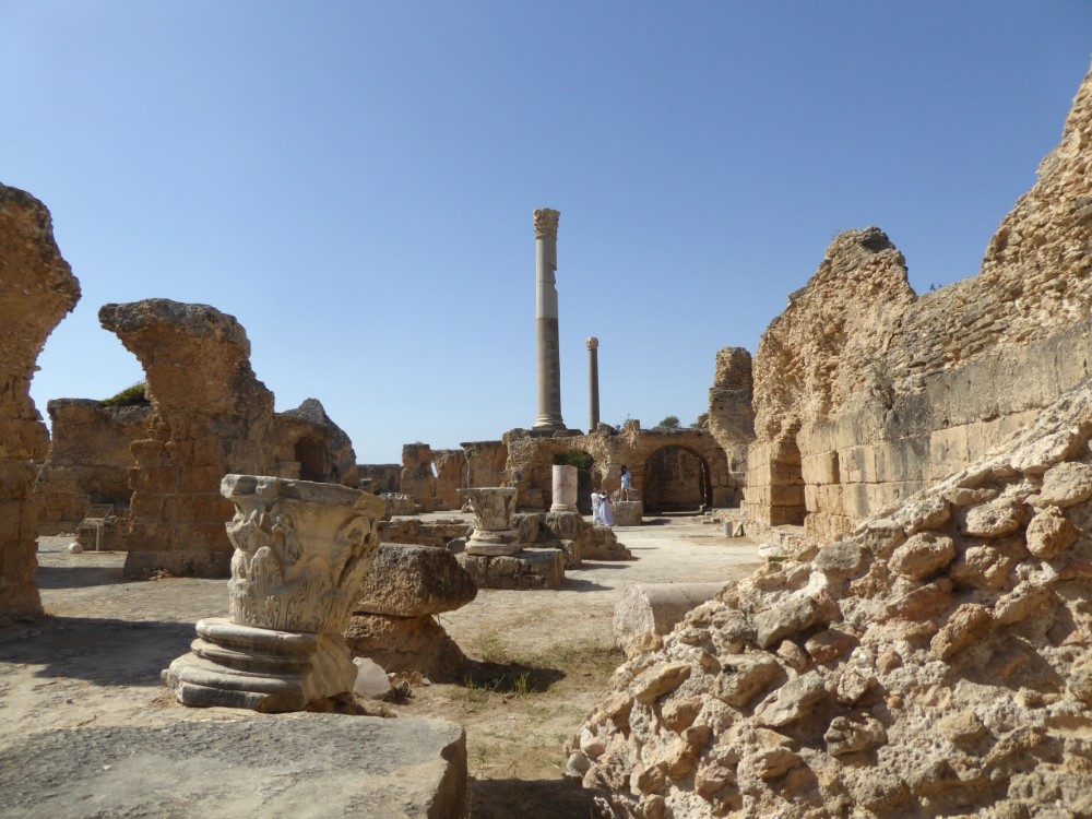 Termas de Antonino, Ruínas de Cartago, Tunísia