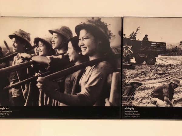 Foto en el museo de la Mujer Vietnamita, Hanoi, Vietnam