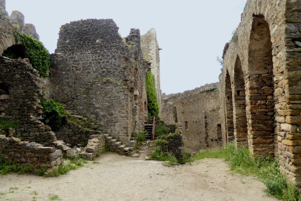 Castelo Cabaret, Castelos de Lastours, Lastours, Aude, França
