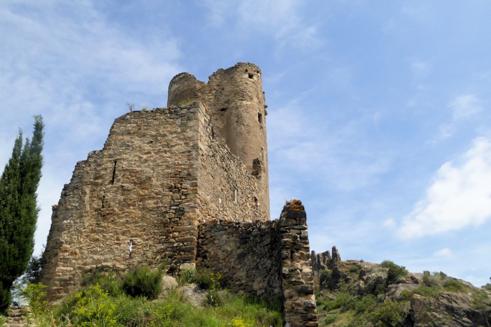 Castelo de Lastours, Aude, França