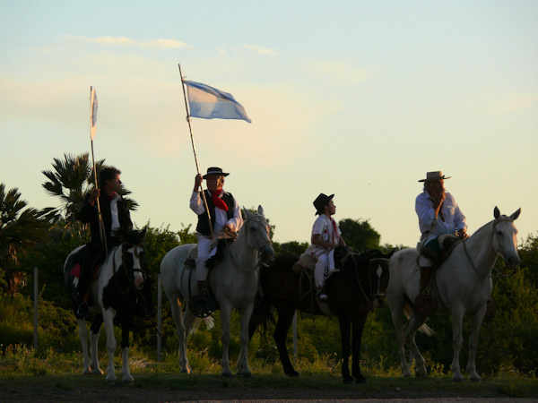 Inauguración del Dique Piscu Yaco (antes Sepultura) Cortaderas, provincia de San Luis, Argentina