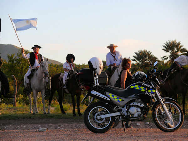 Inauguración del Dique Piscu Yaco (antes Sepultura) Cortaderas, provincia de San Luis, Argentina