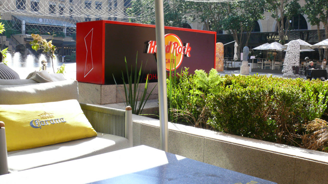 Plaza Nelson Mandela, en Sandton, Johannesburgo, Sudàfrica