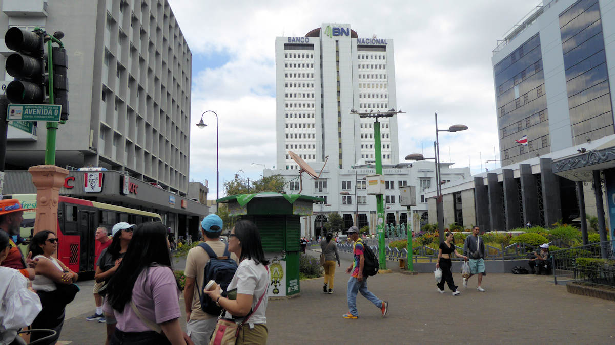 Avenida Central de San José de Costa Rica