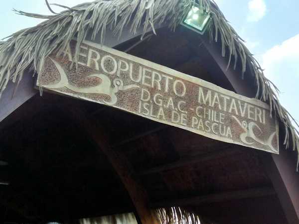 Aeropuerto Mataveri, Isla de Pascua o Rapa Nui, Chile