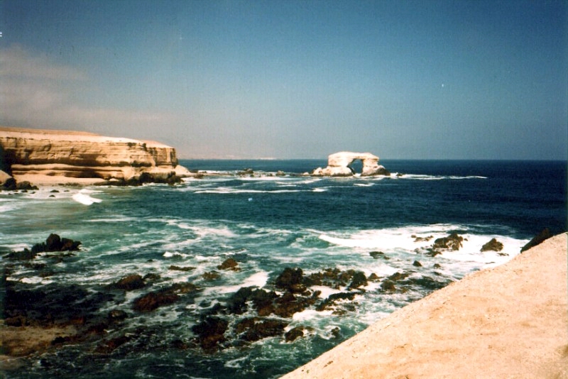 Formacion rocosa "La Portada", Antofagasta, Chile