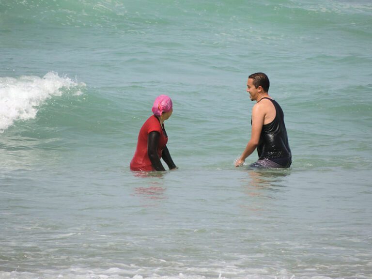 O Atlántico em Agadir, Marrocos