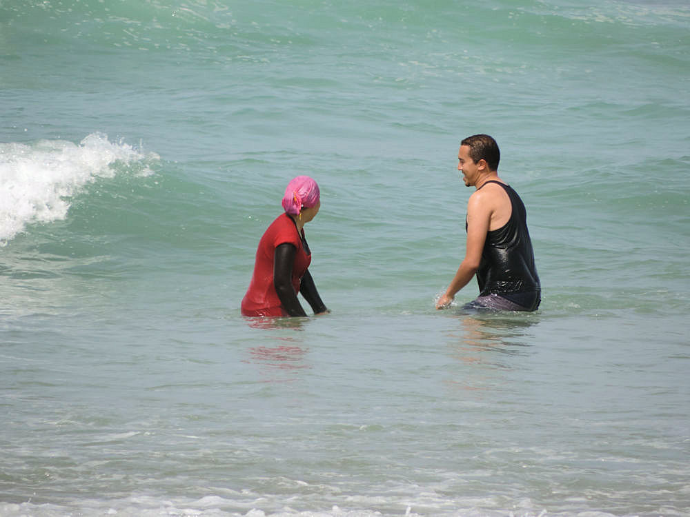 O Atlántico em Agadir, Marrocos