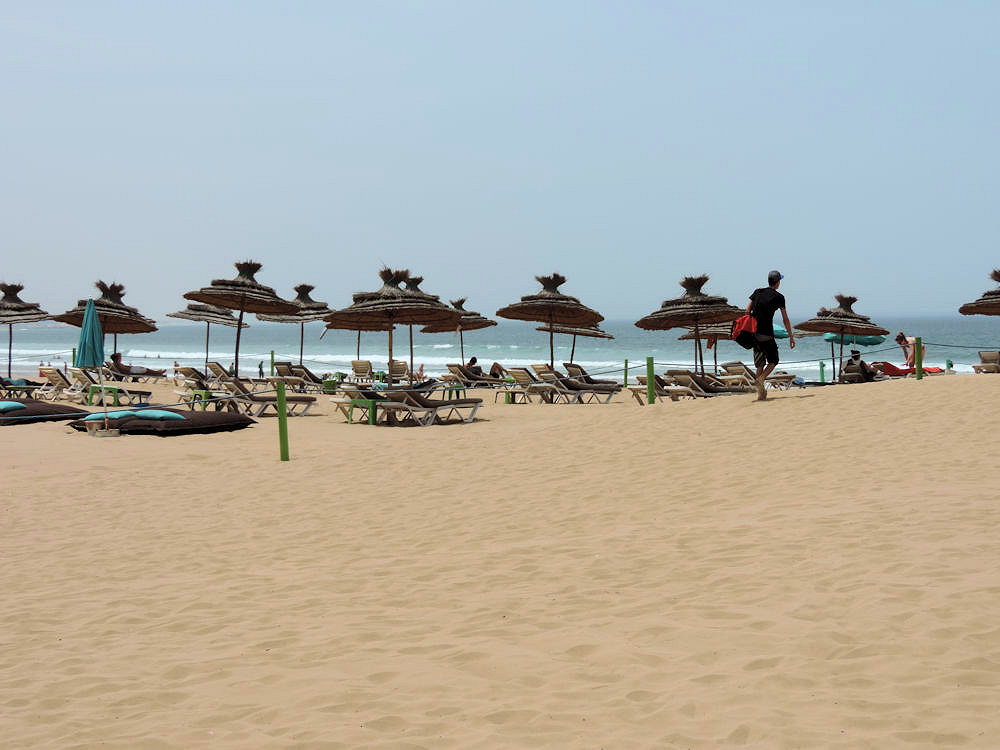 Praia de Agadir, Marrocos