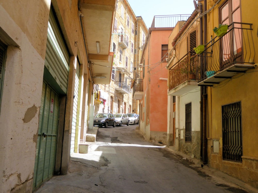 Ciudad de Agrigento, Sicilia, Italia