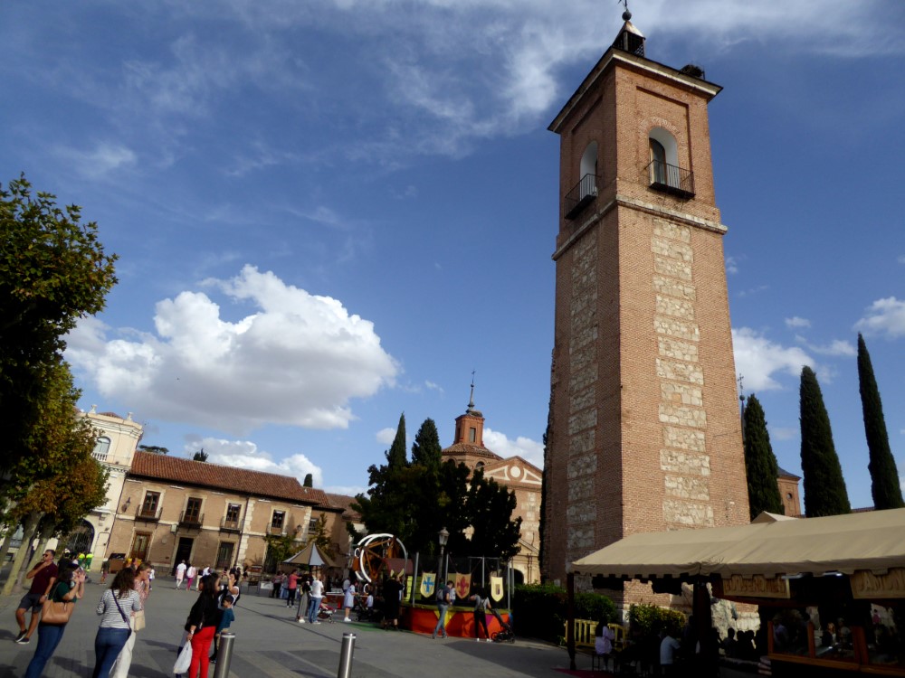 Plaza de Alcalá de Henares, España