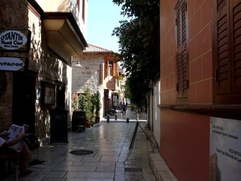Kaleici, bairro histórico da cidade de Antalya, Türkiye