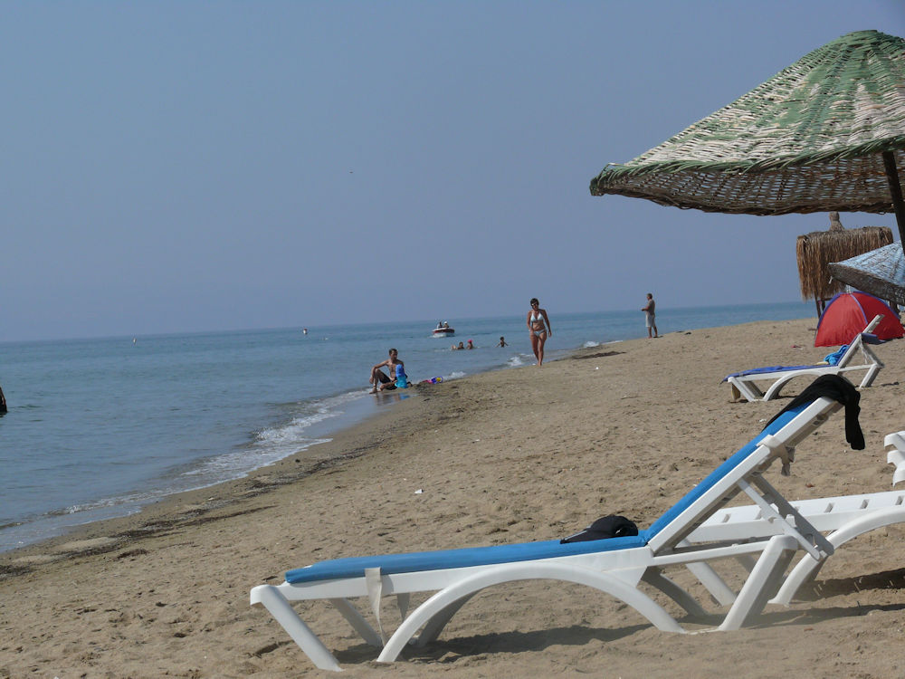Playa de Badavut, Ayvalik, Turquía