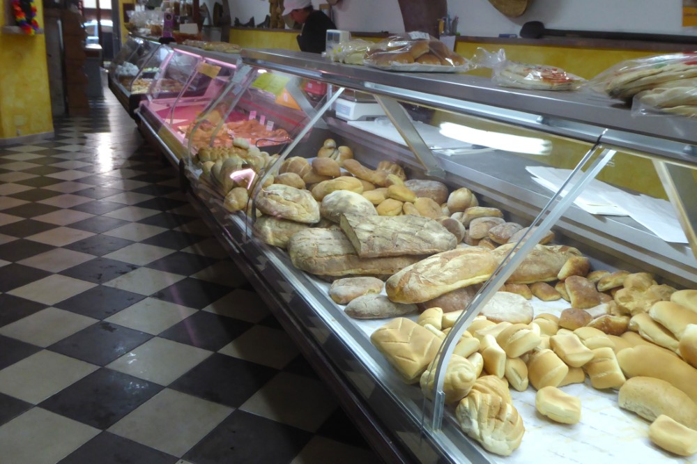 Panadería de la Ciudad de Bosa, Cerdeña, Italia