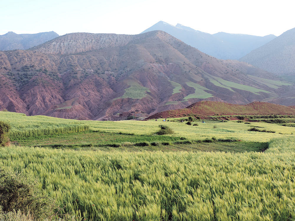 El valle Feliz, Ait Bou Goumez, Marruecos