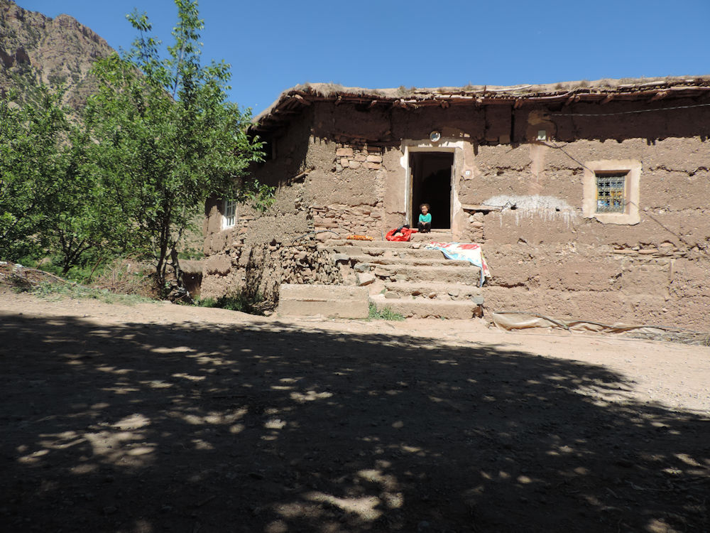 Vivienda en Arouse, Ait Bou Goumez, Alto Atlas, Marruecos