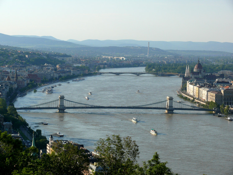 El río Danubio, Budapest, HUngría