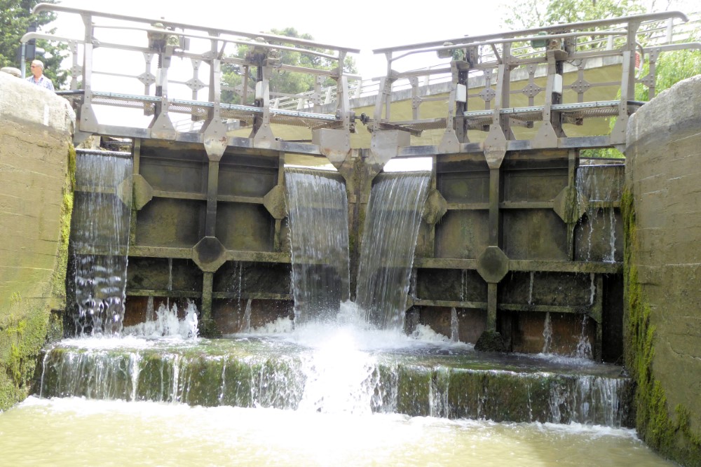 Esclusa del Canal de Midi, Carcasona, Francia