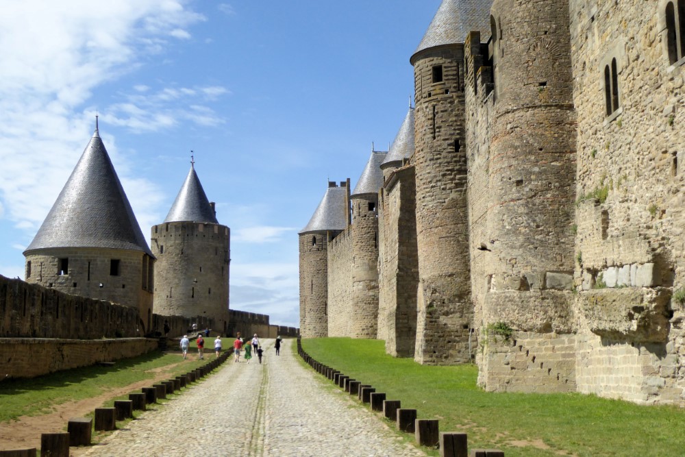 Perímetro de la Cité, Carcasona, Francia