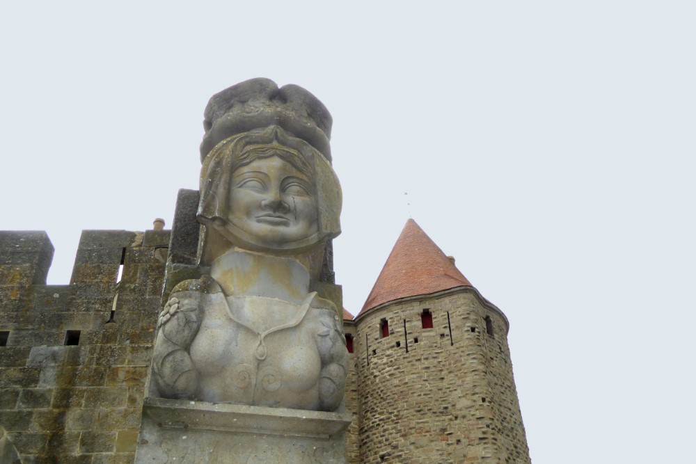 La Dama Carca, Cité de Carcassonne, Carcasona, Francia