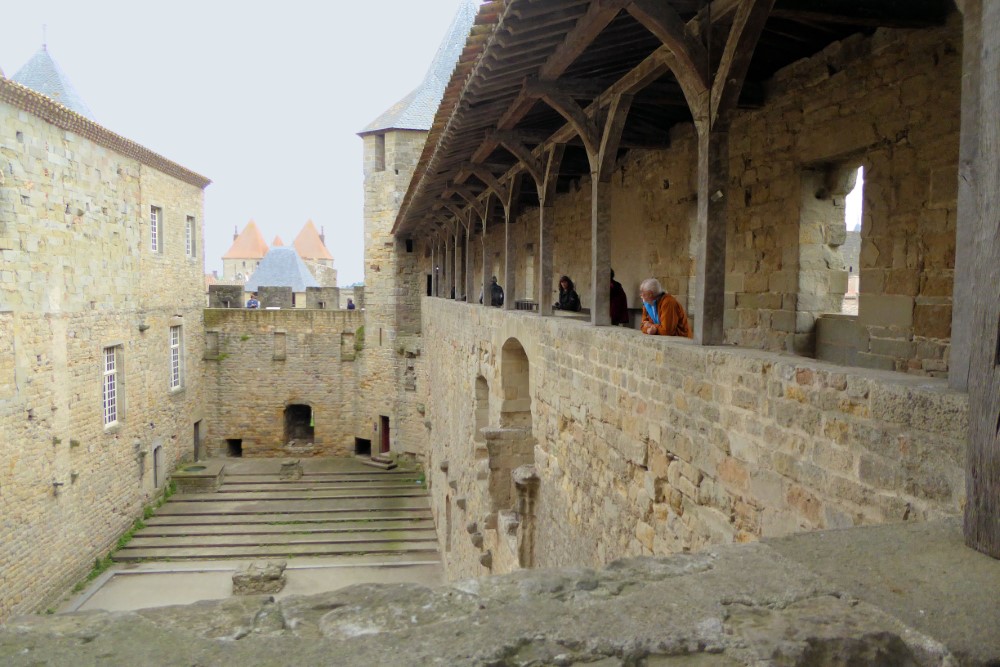 Castillo Condal, la Cité, Carcasona, Francia
