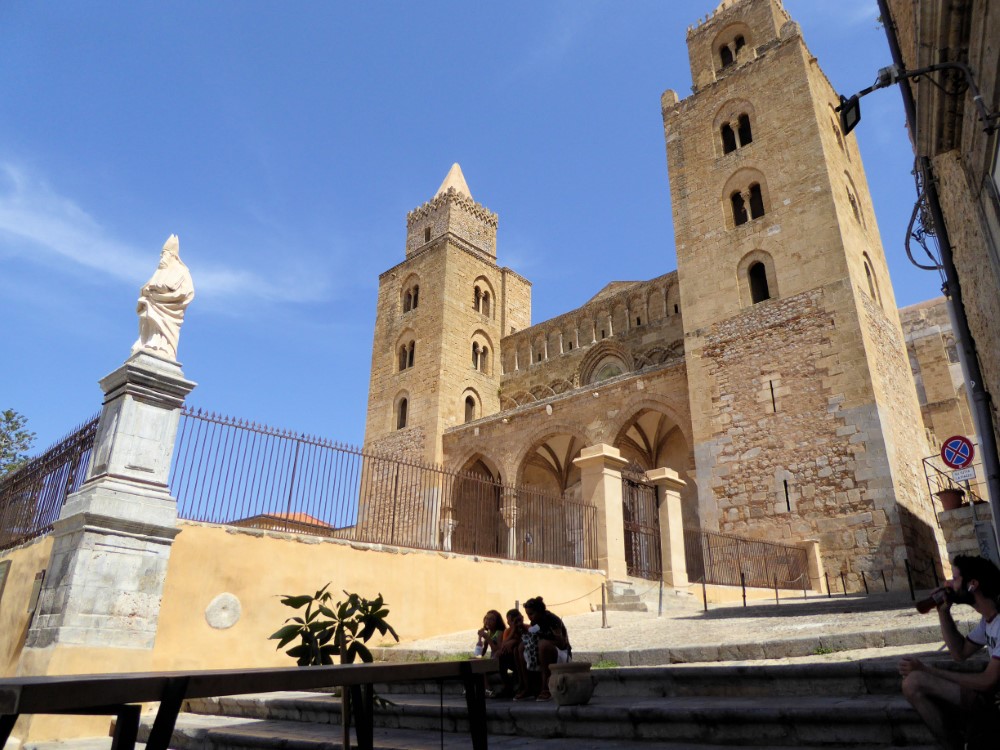 Catedral normanda de Cefalú, Sicilia, Italia