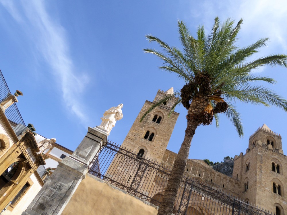 Catedral normanda de Cefalú, Sicilia, Italia
