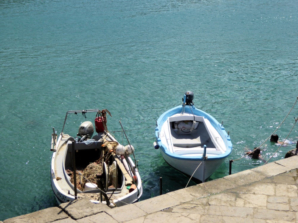 Muelle de Cefalú, Sicilia, Italia
