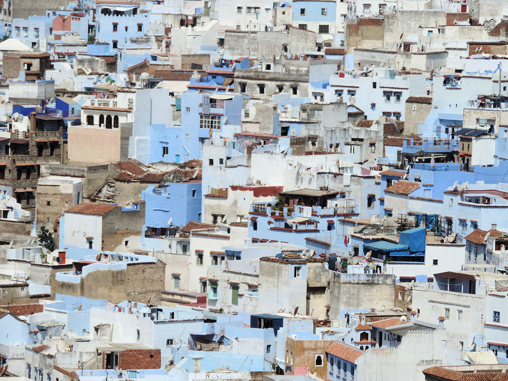 La medina de Chefchaouen, Marruecos
