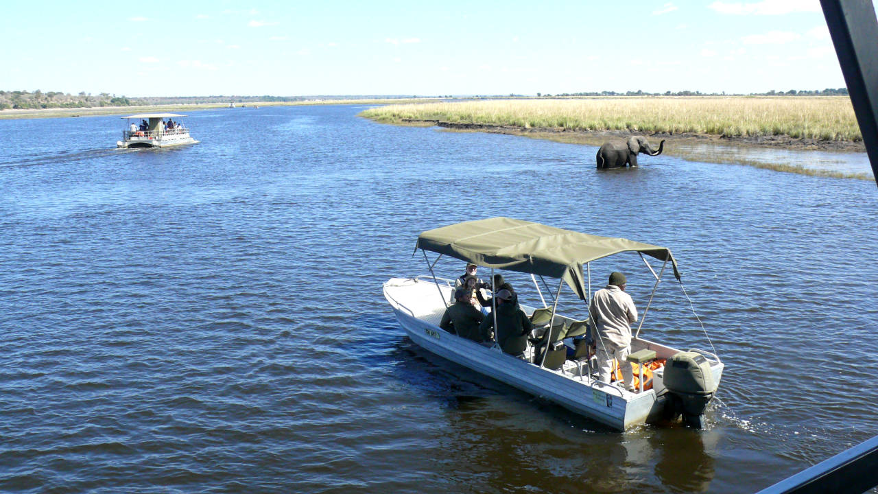 Rio Cuando, Parque Nacional de Chobe, Botswana