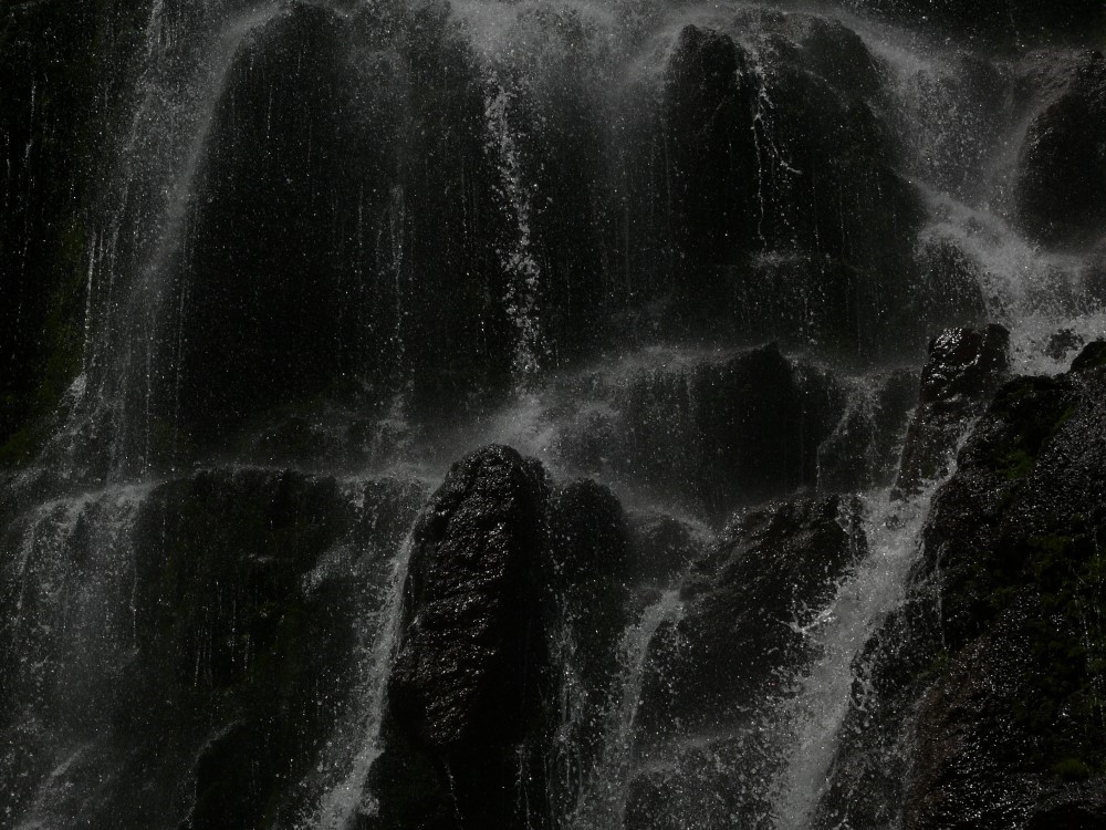 Salto de los Cóndores (Chorro Grande), Cortaderas, Provincia de San Luis, Argentina