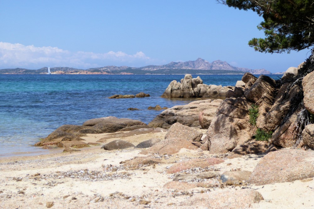 Alrededores de Porto Rotondo, Costa Smeralda, cerdeña, Italia