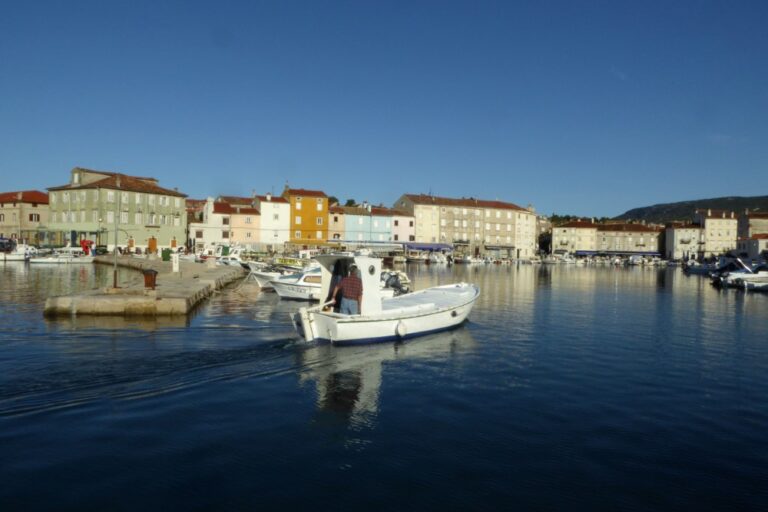 Porto de Cres, Ilha de Cres, Croácia