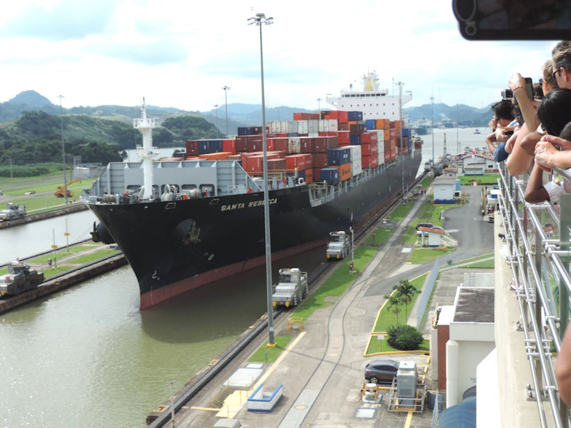 Esclusa de Miraflores, Canal de Panamá