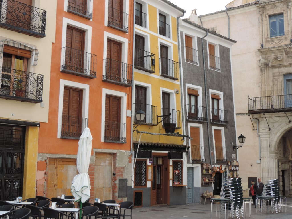 Edifícios em Cuenca, Espanha
