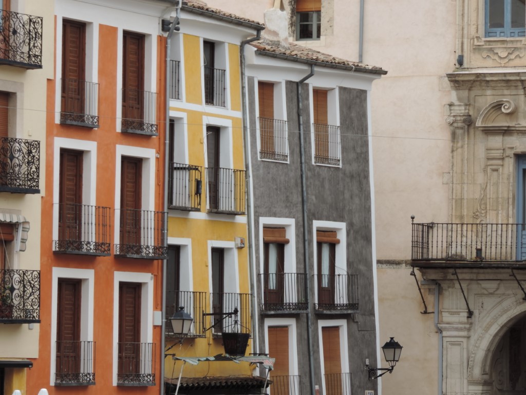 Edifícios em Cuenca, Espanha