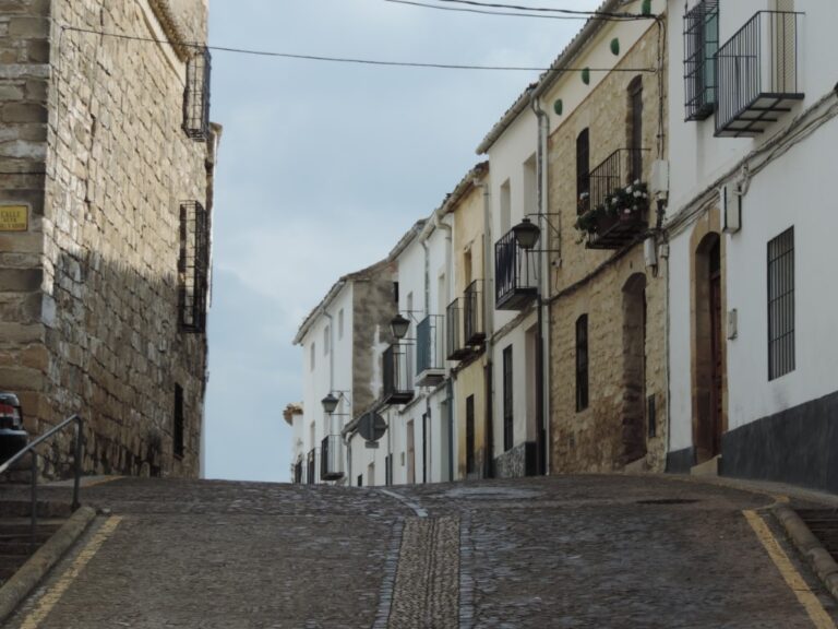 Calle típca de Úbeda, España