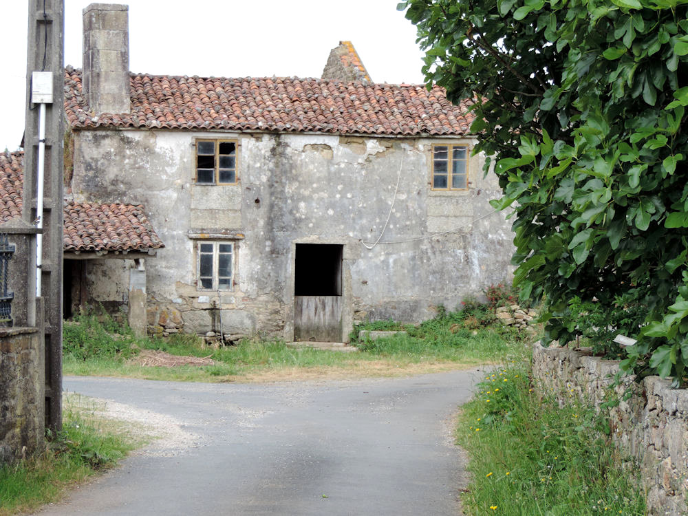 Casona en Borneiro, España