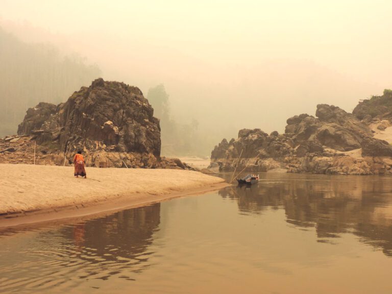 Rio Mekong, Laos