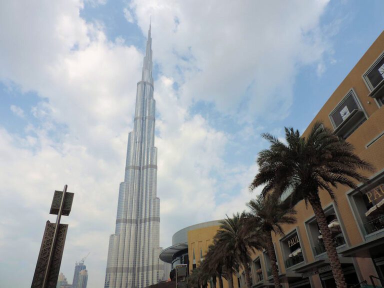 Burj Khalifa, el edificio más akto del mindo, Dubai, Emiratos Árabes Unidos