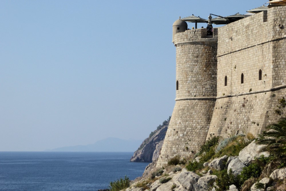 Muro exterior de la Ciudad de Dubrovnik, Croacia