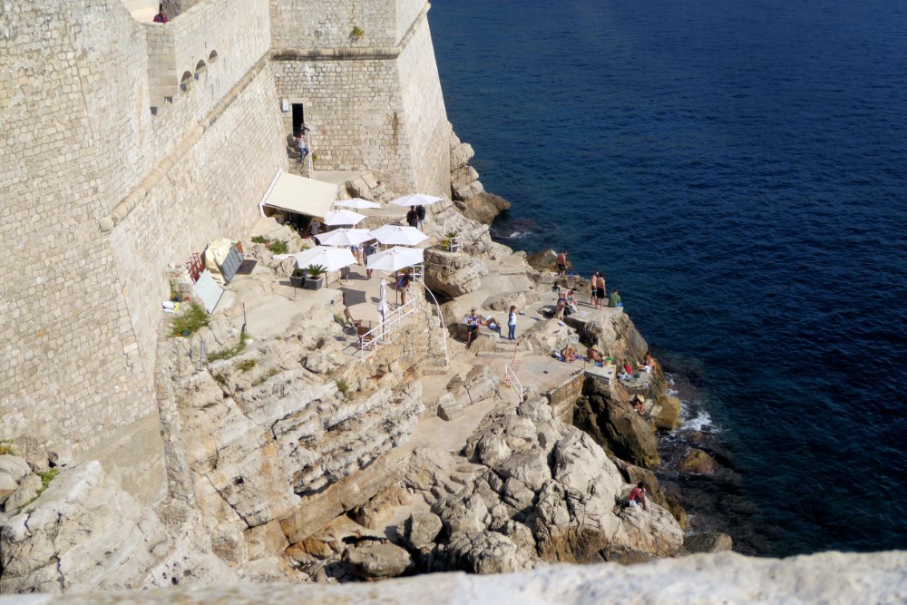 Área balnearia, Ciudad de Dubrovnik, Croacia