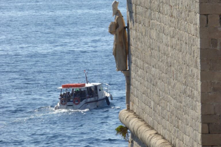 Muralha da Fortaleza de São João, cidade de Dubrovnik, Croácia