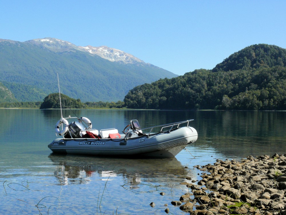 Lago Futalaufquen, Parque Nacional Los Alerces, provincia del Chubut, Argentina