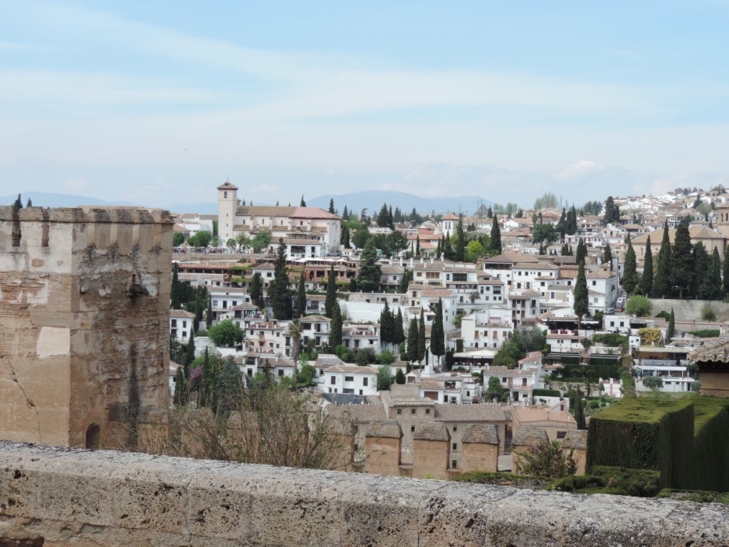 Granada desde La Alhambra, Granada, España