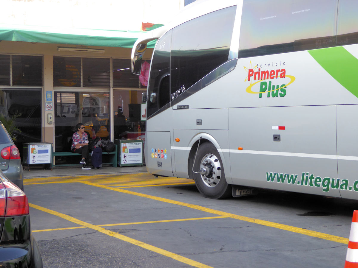 Terminal de buses de la Empresa Litegua, Ciudad de Guatemala