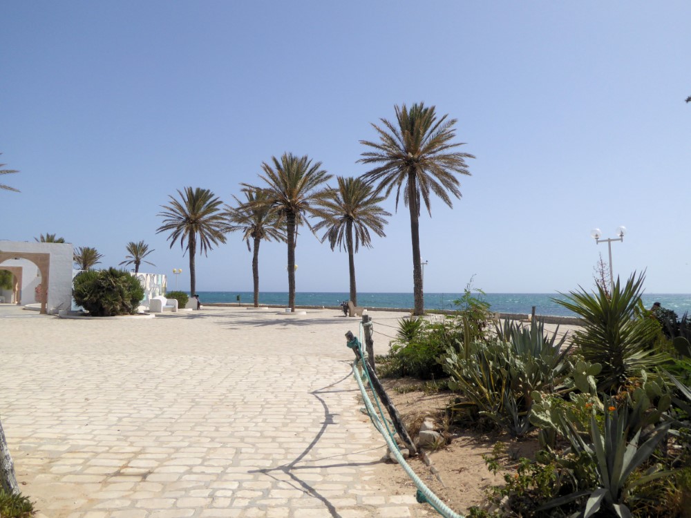 Paseo costero de Hammamet, Tunez