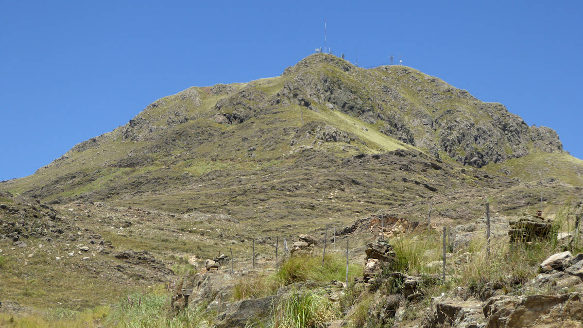 Cerro Tomolasta, La Carolina, Sierras de San Luis, Provincia de San Luis, Argentina