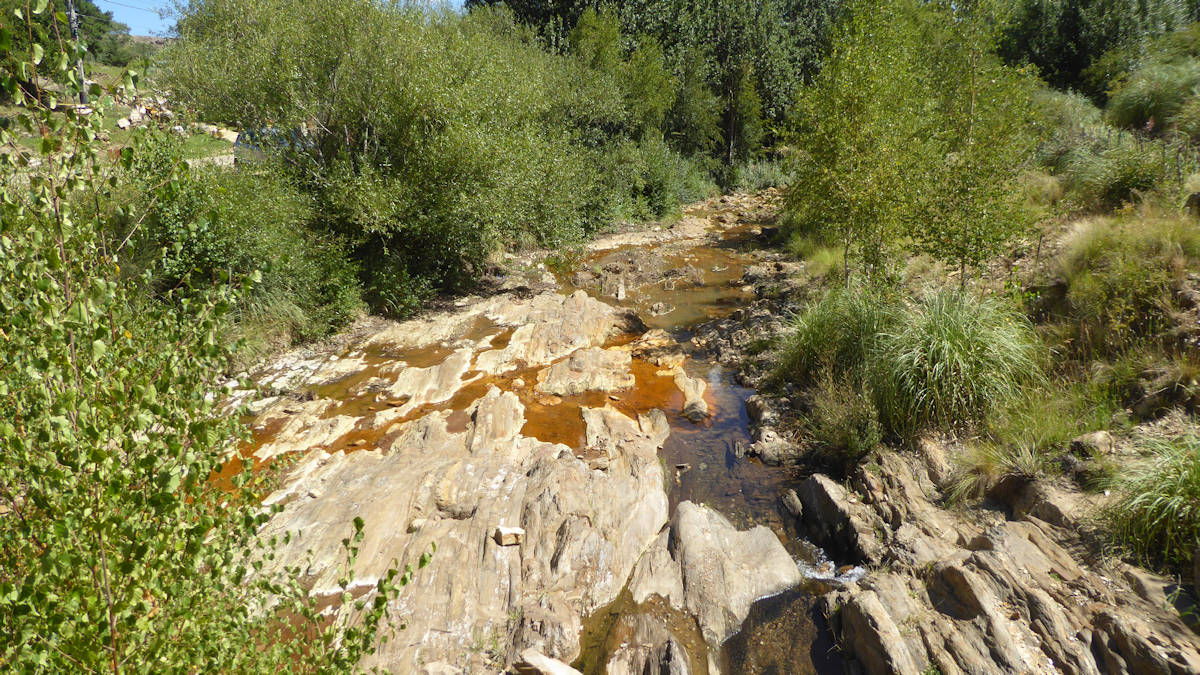 Arroyo en La Carolina, Sierras de San Luis, Provincia de San Luis, Argentina
